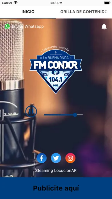 تصاویر FM Cóndor 104.1 (Laguna Paiva)