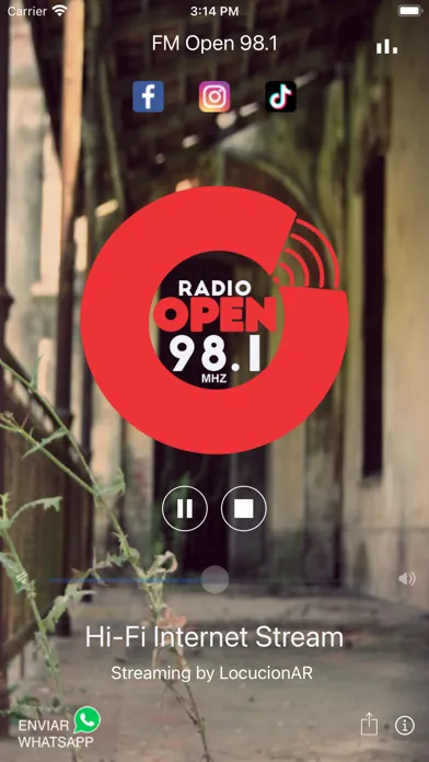 Capturas de pantalla de FM Open 98.1
