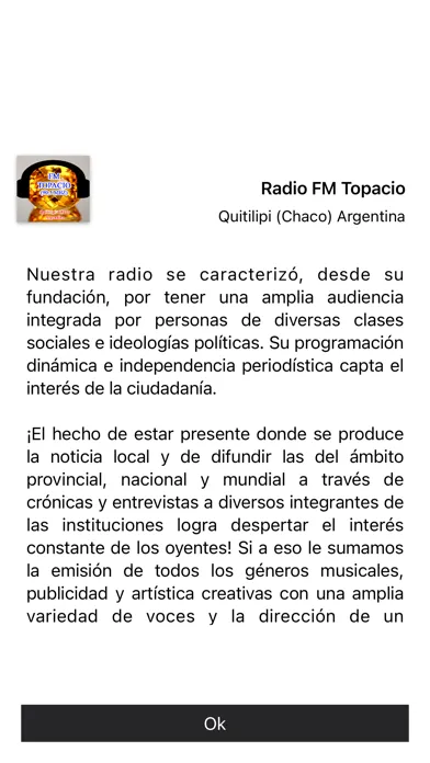 Radio FM Topacio Screenshots