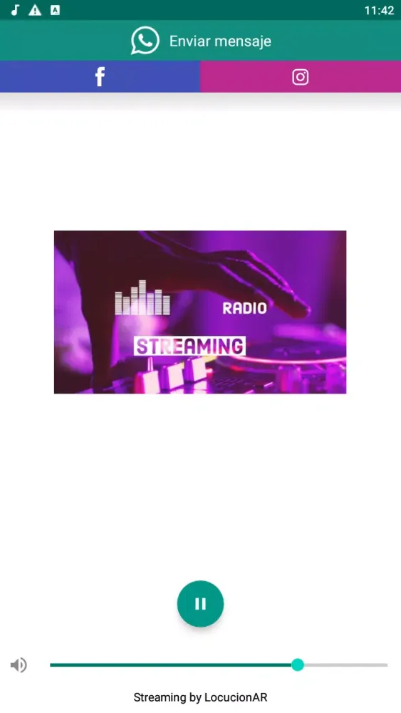 Streaming Radio Screenshots