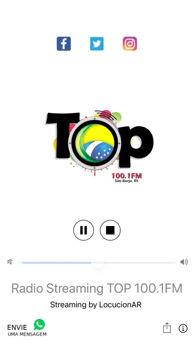 Capturas de pantalla de Radio Streaming TOP 100.1FM