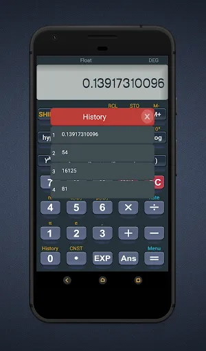 Stellar Scientific Calculator Screenshots