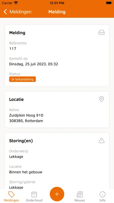 Tangkapan skrin LOEK! Service app
