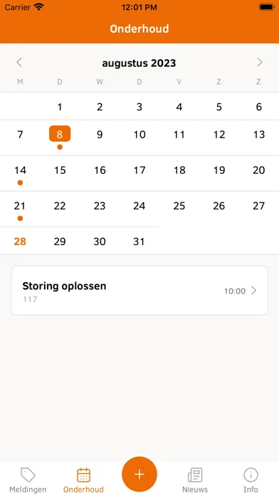 Tangkapan skrin LOEK! Service app