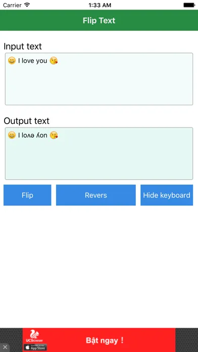 Capturas de pantalla de Flip Text 2016