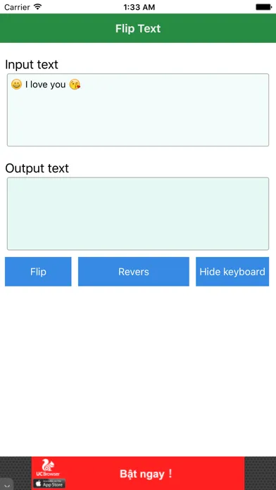 Capturas de pantalla de Flip Text 2016