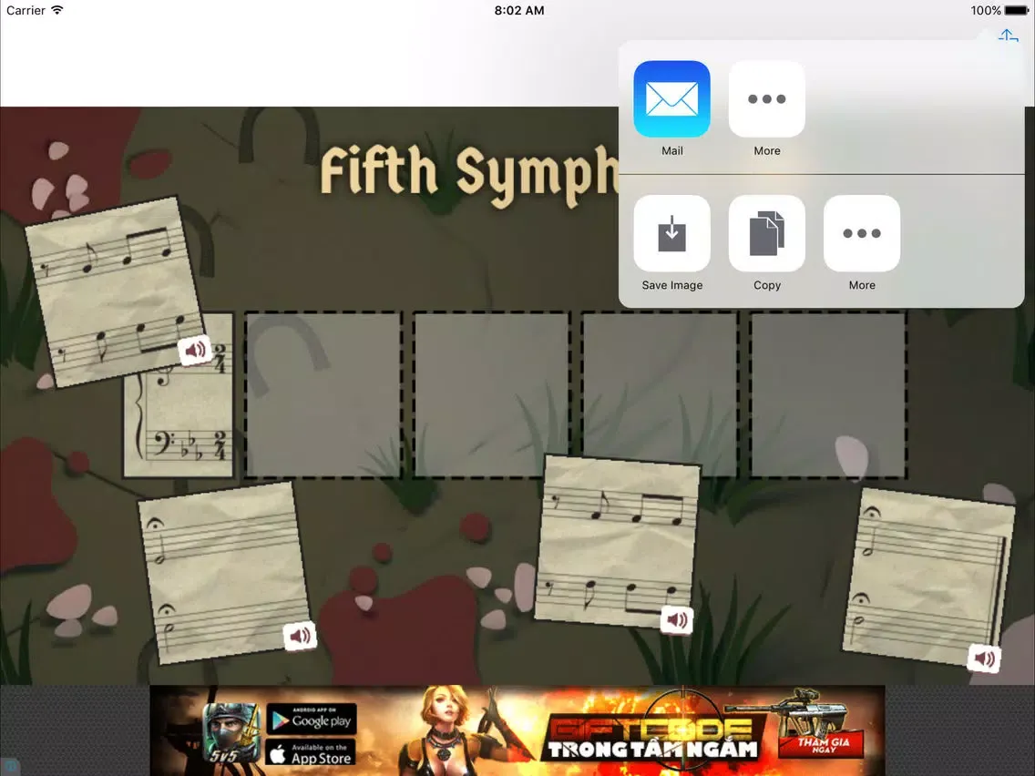 تصاویر Piano-Puzzle iPad 