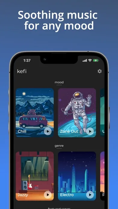 Kefi - Lofi Music应用截图