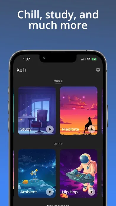 Kefi - Lofi Music应用截图