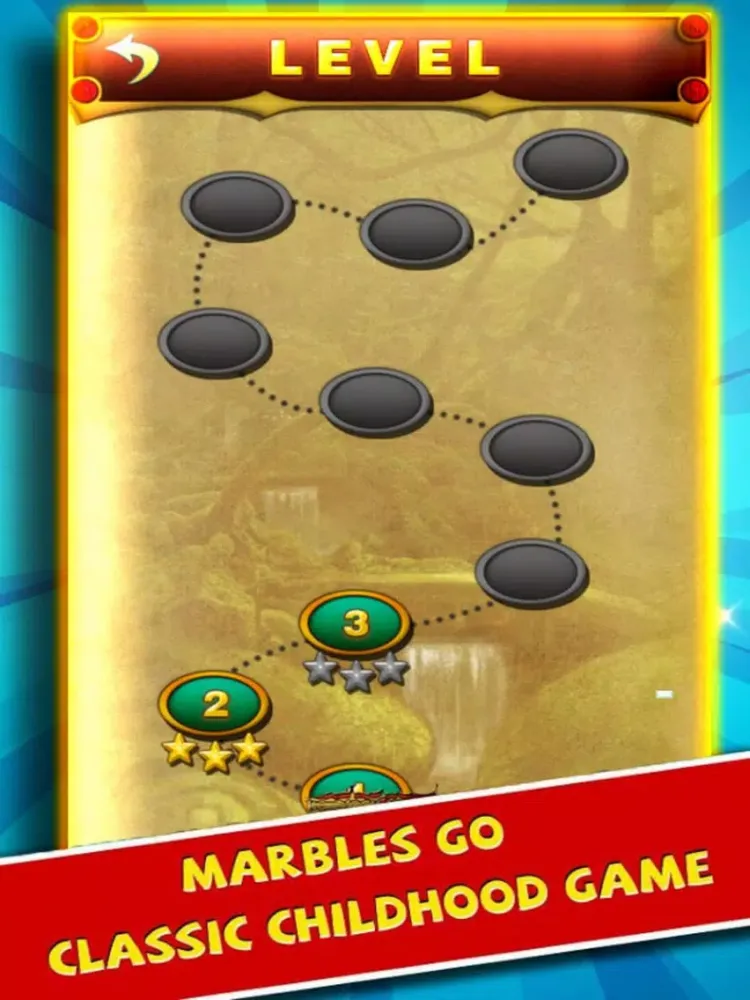 ภาพหน้าจอของ Marble Black Ball iPad