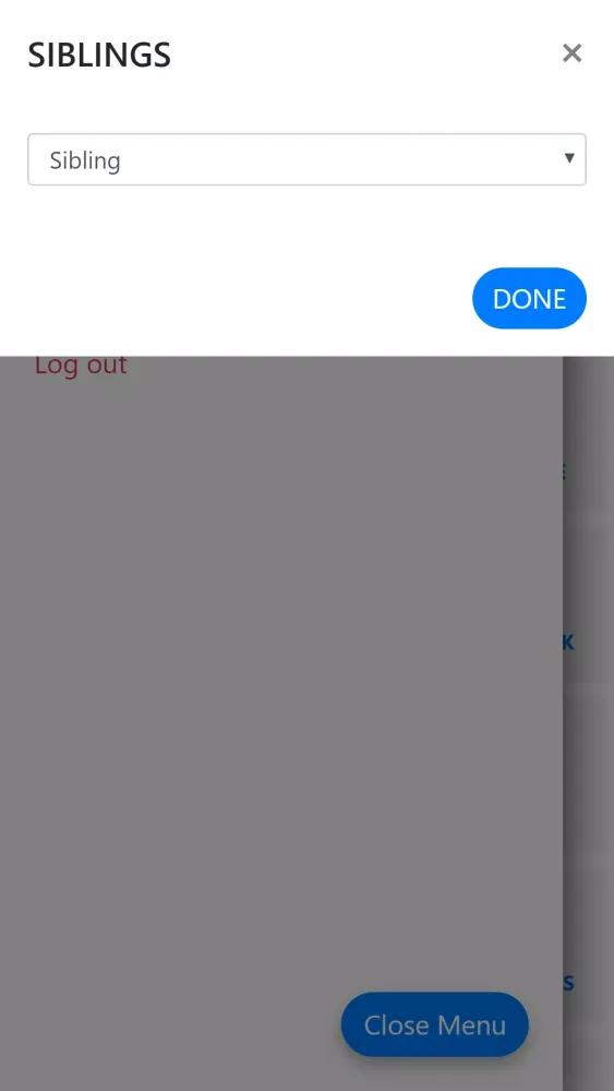 Tangkapan layar Lofty Parent App