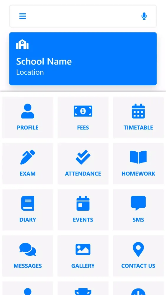 Tangkapan layar Lofty Parent App