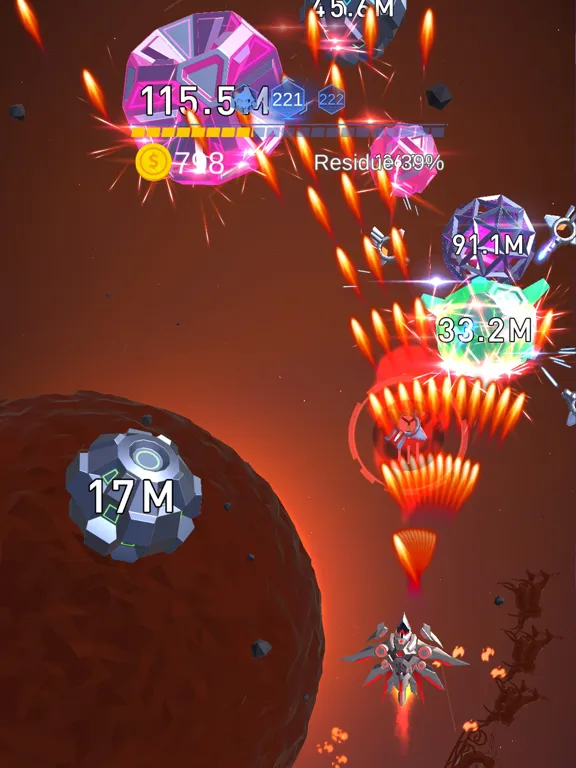 Tangkapan layar Dust Settle- Infinity Shooting iPad 