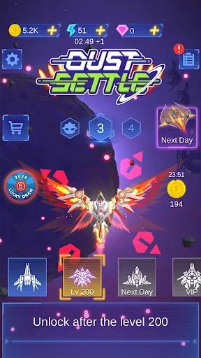 Dust Settle 3D - Galaxy Attack Screenshots