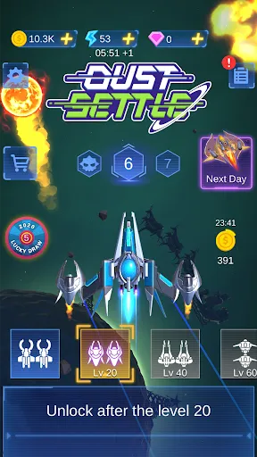 Dust Settle 3D - Galaxy Attack Screenshots