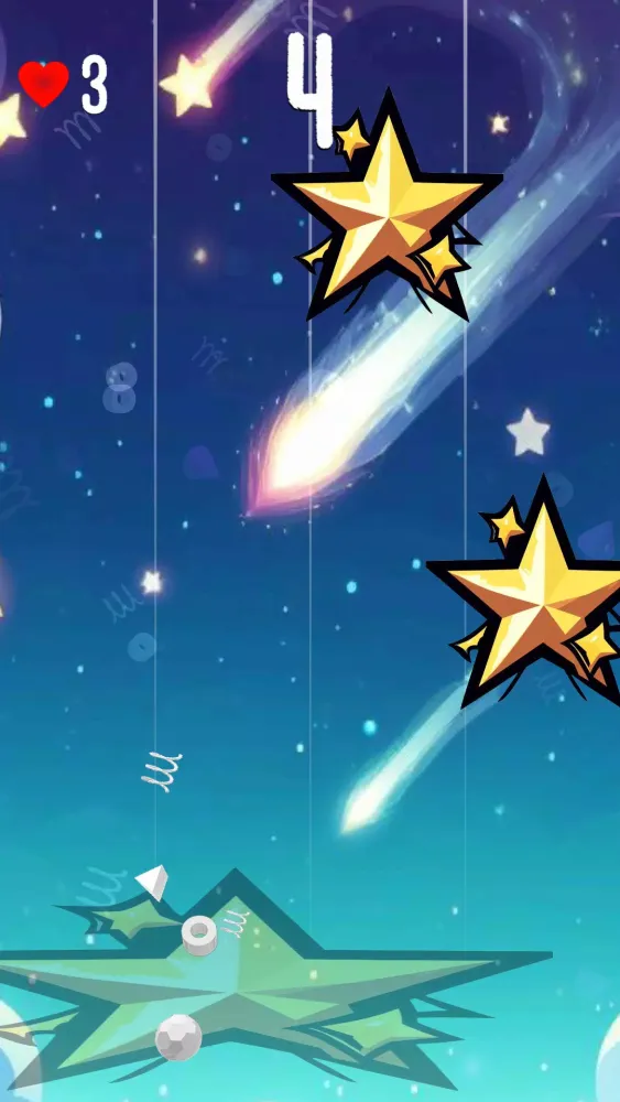 Captures d'écran de Falling Stars Catcher