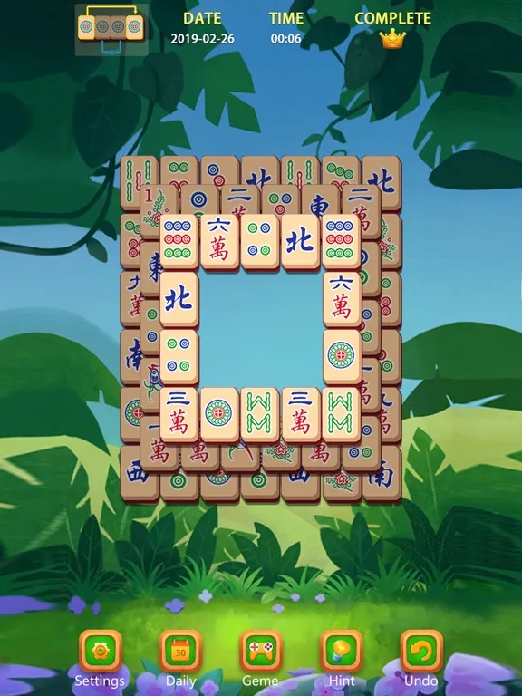 ภาพหน้าจอของ Mahjong Solitaire Quest iPad 