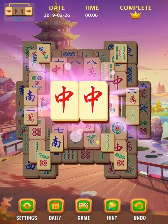 ภาพหน้าจอของ Mahjong Solitaire Quest iPad 