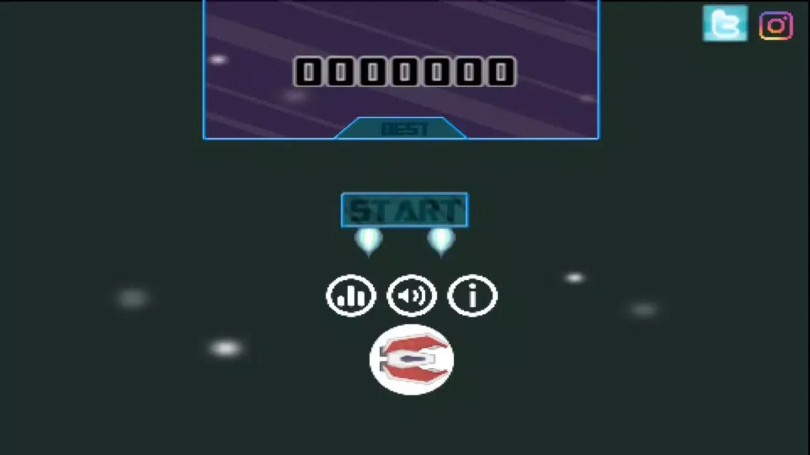 Zrzuty ekranu Space dodger!