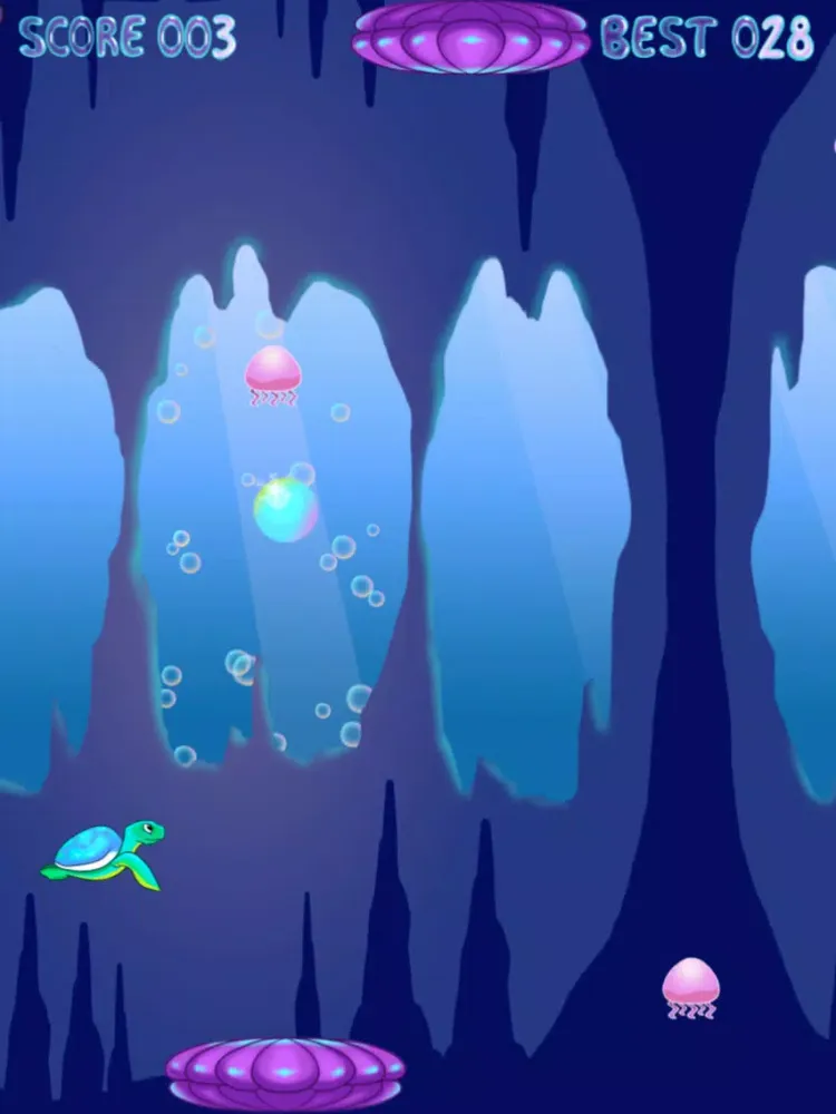 Tangkapan skrin Turtle Swim! iPad 