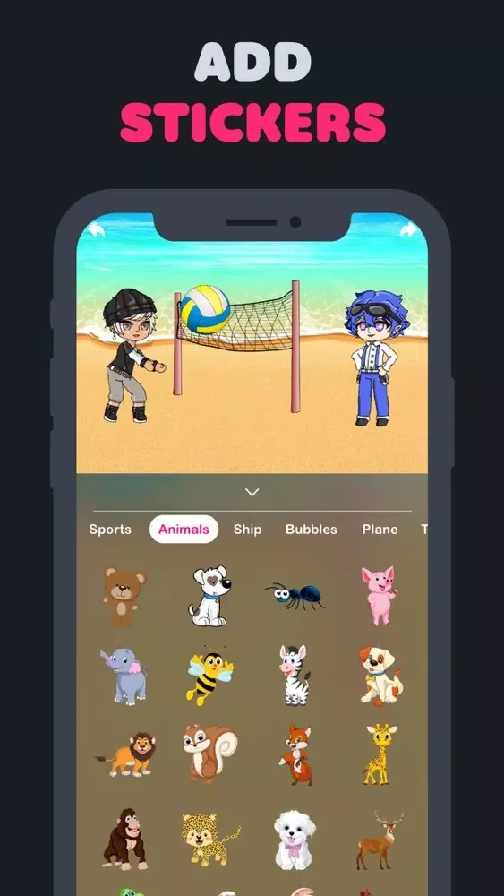 Capturas de pantalla de Komic Animation Maker