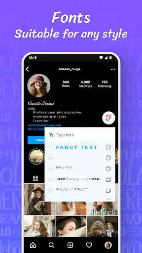Fonts: Stylish Text Cool Fonts Screenshots