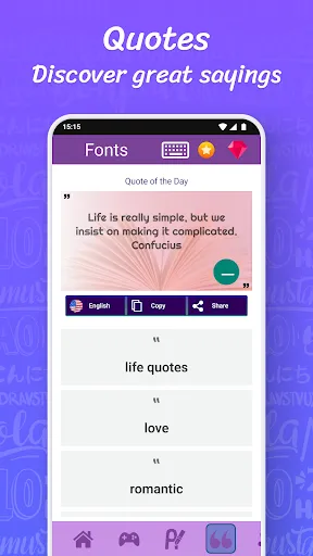 Fonts: Stylish Text Cool Fonts Screenshots