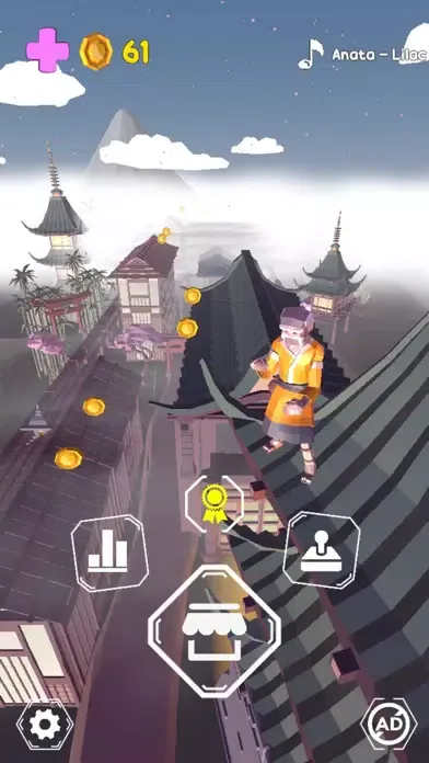 Captures d'écran de Roof Ninja