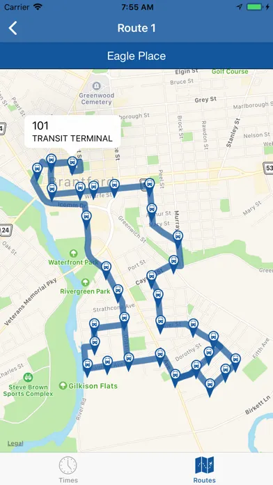 Скриншоты Brantford Transit