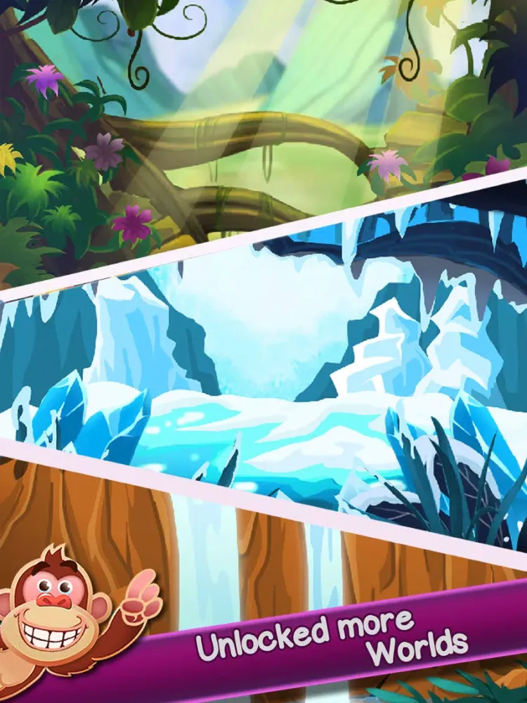 Captures d'écran de Jewel Banana - Match 3 Puzzle iPad 