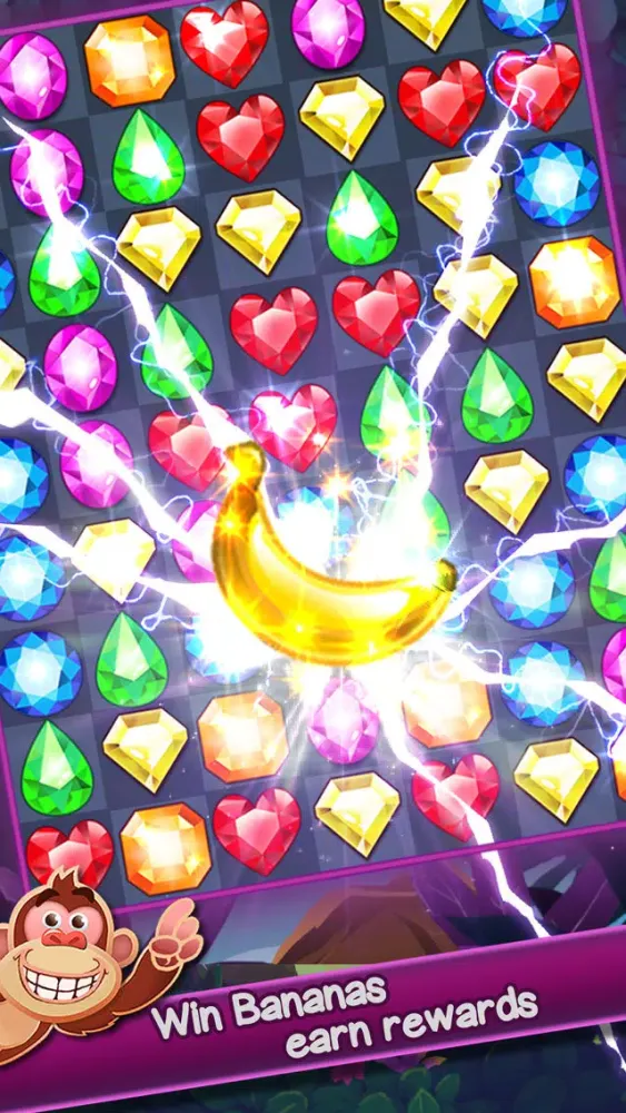 Captures d'écran de Jewel Banana - Match 3 Puzzle