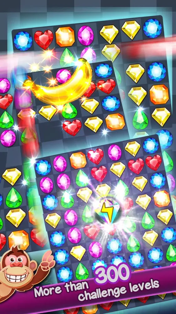 Captures d'écran de Jewel Banana - Match 3 Puzzle