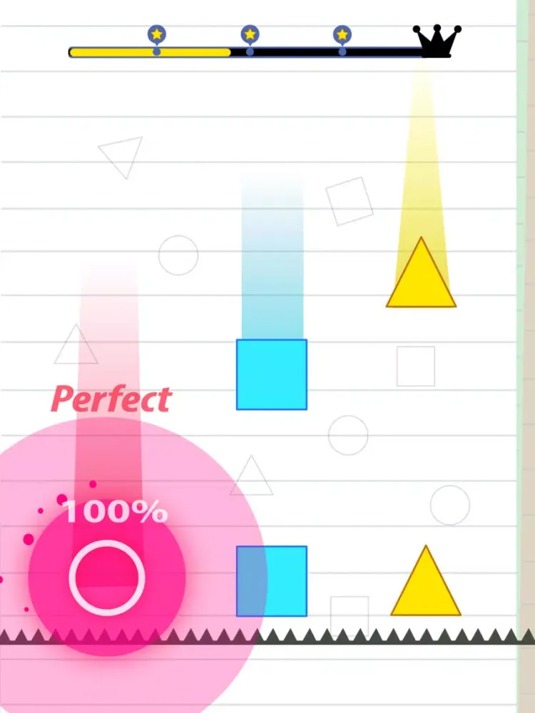 Ảnh chụp màn hình của Rhythm Shape - Perfect Beat iPad 