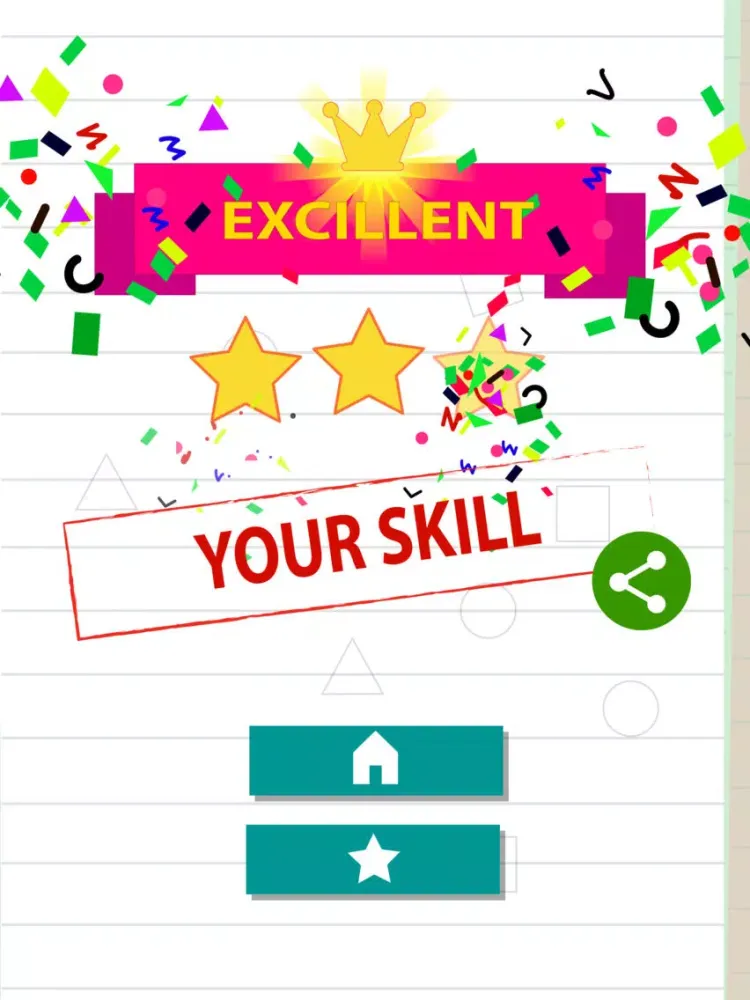 Ảnh chụp màn hình của Rhythm Shape - Perfect Beat iPad 