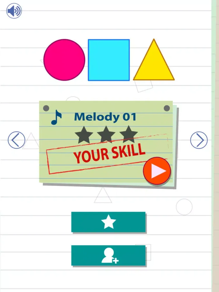 Ảnh chụp màn hình của Rhythm Shape - Perfect Beat iPad 