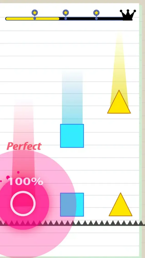 Ảnh chụp màn hình của Rhythm Shape - Perfect Beat