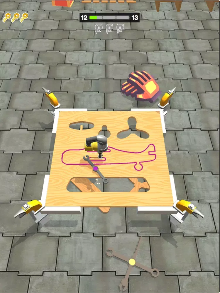 The Carpenter 3D iPad  Screenshots