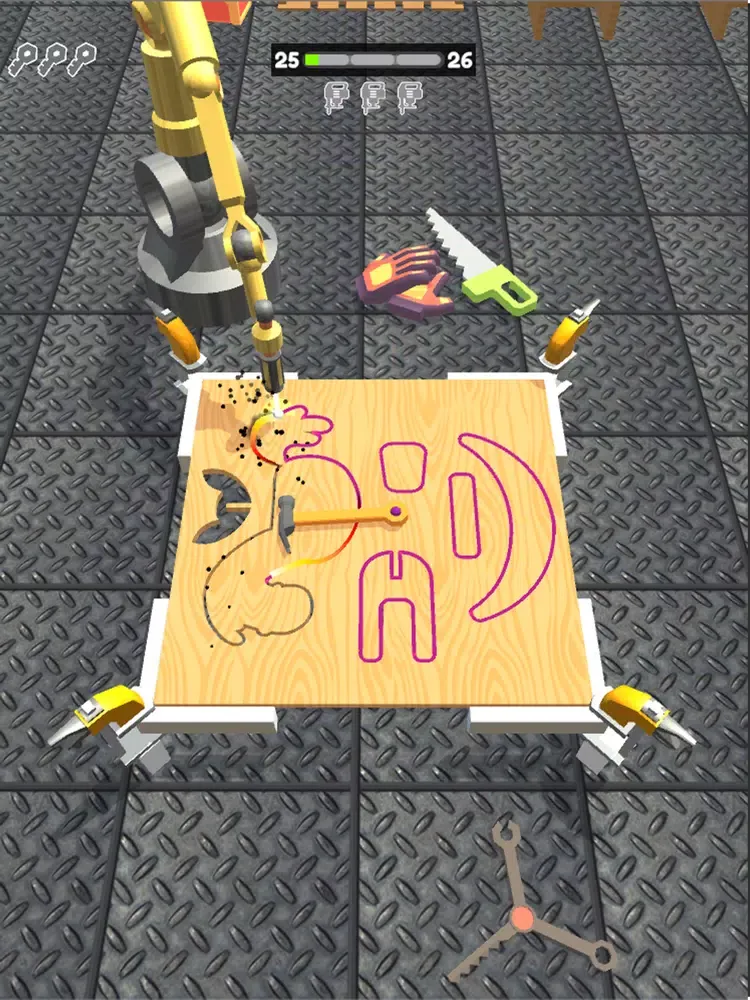The Carpenter 3D iPad  Screenshots