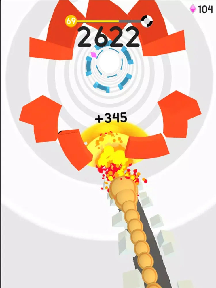 Twisty Snake 3D iPad 應用截圖
