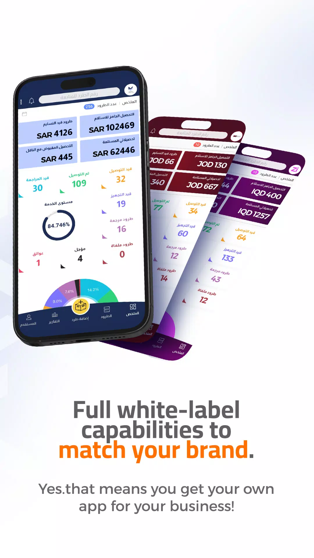 Vendor App Screenshots