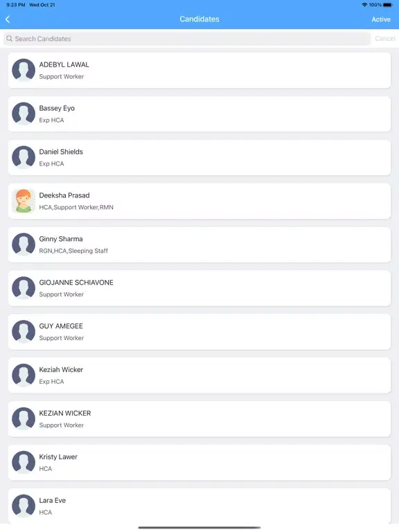 Logezy Manager iPad  Screenshots