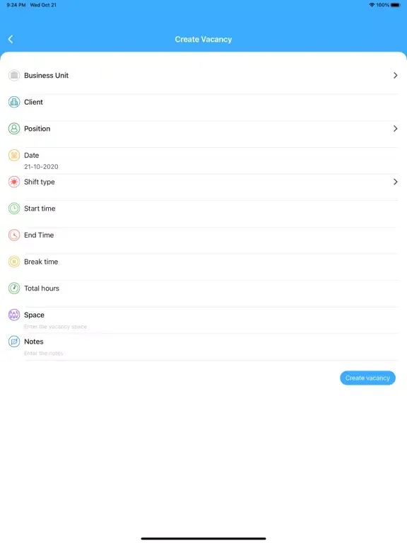 Logezy Manager iPad  Screenshots