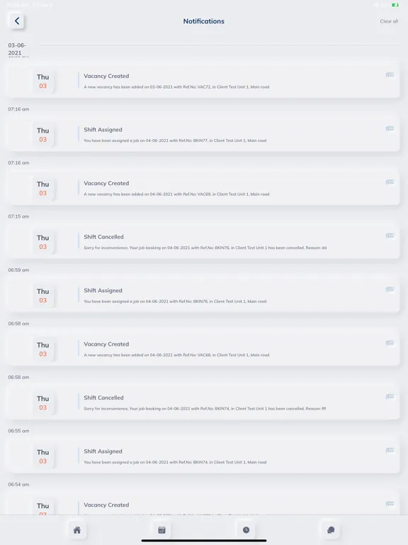 Blue Star Resourcing iPad  Screenshots