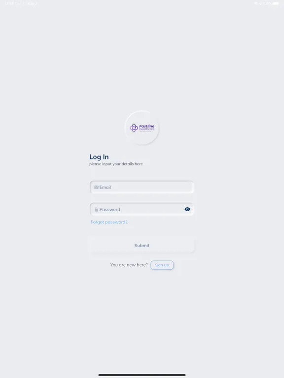 Fastline Healthcare iPad  Screenshots