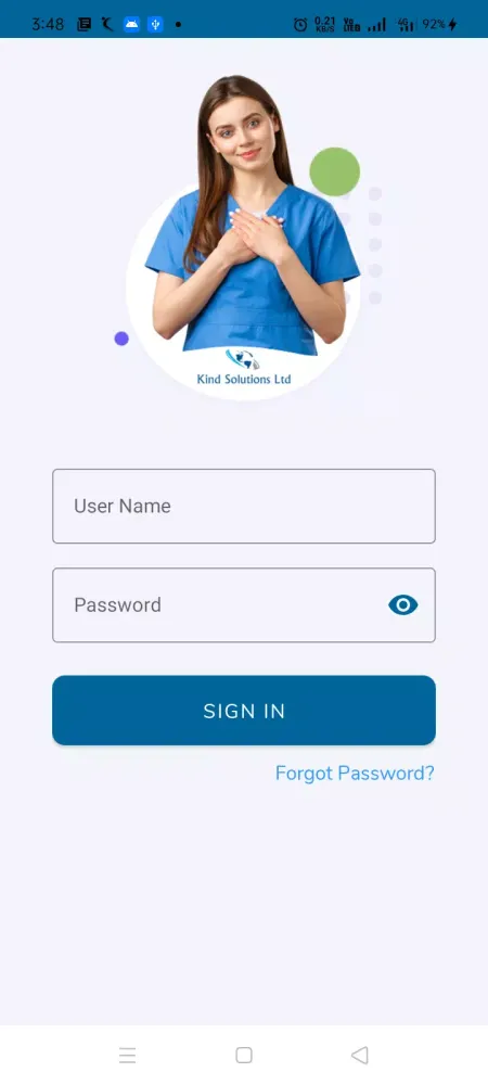 Screenshot di Kind Solutions