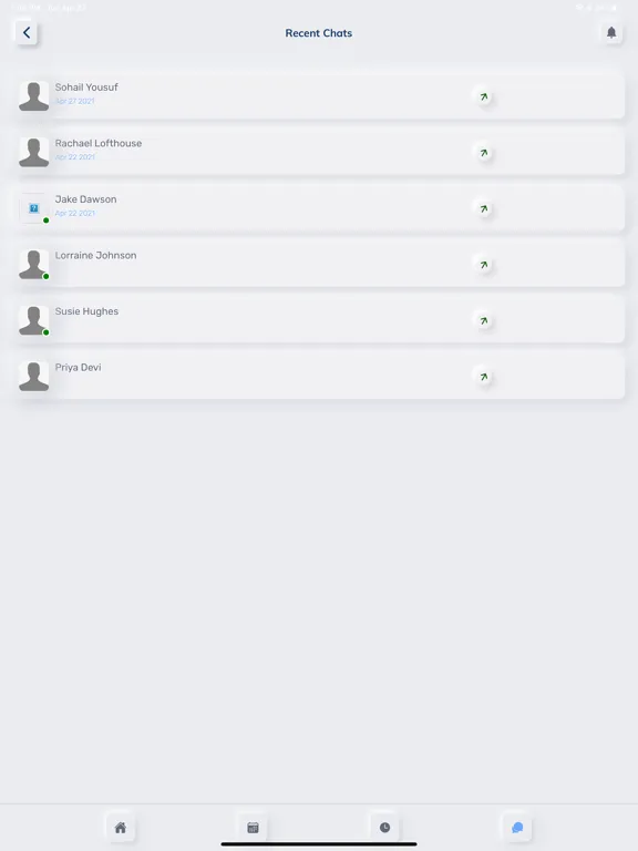 Screenshot di LeviCare iPad 