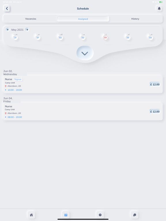 Captures d'écran de Optima Staffing Solutions iPad 
