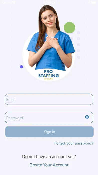 Capturas de pantalla de Pro Staffing