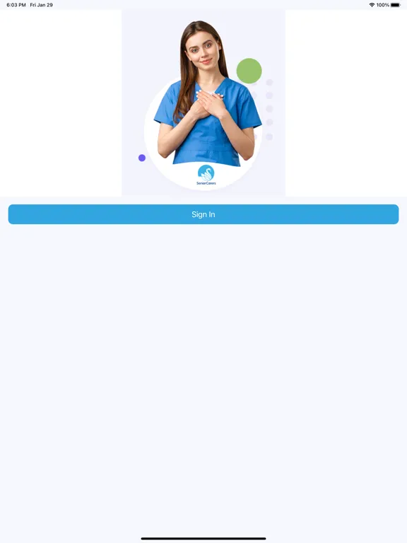 تصاویر Senior Carers iPad 