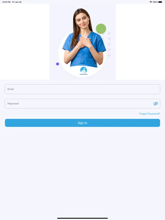 تصاویر Senior Carers iPad 